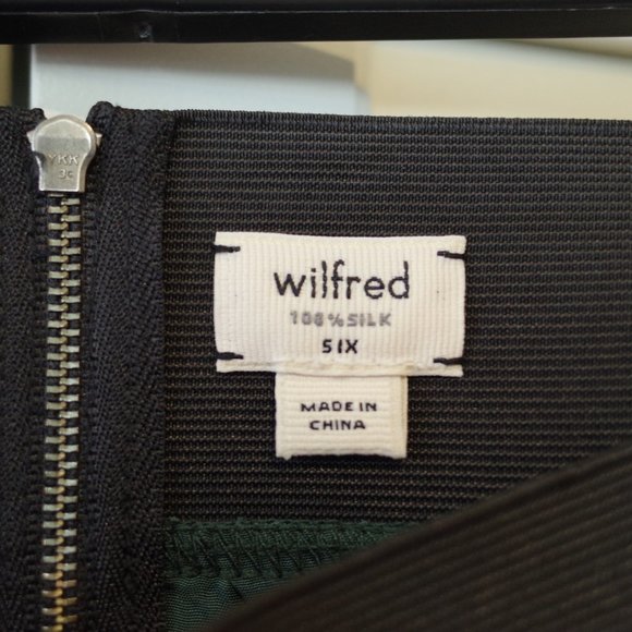 Wilfred 100% Silk Skirt - Picture 3 of 4